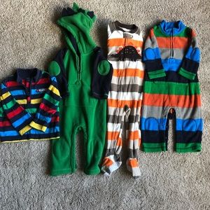 Lot of 3pajamas and sweatshirt